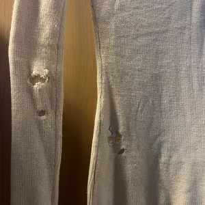 Lovers + Friends distressed turtleneck sweater. Size XS
